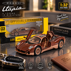 Pagani Utopia 1:32 Die-Cast Model Car with Pull-Back Action