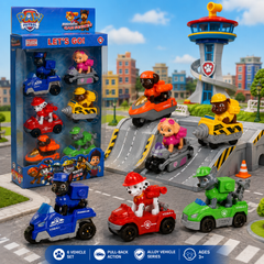 Rescue Team Pull-Back Alloy Character Vehicle – Assorted Designs