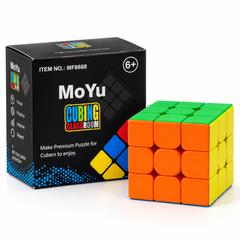 MoYu 3×3 Puzzle Cube – Smooth Rotation Speed Cube
